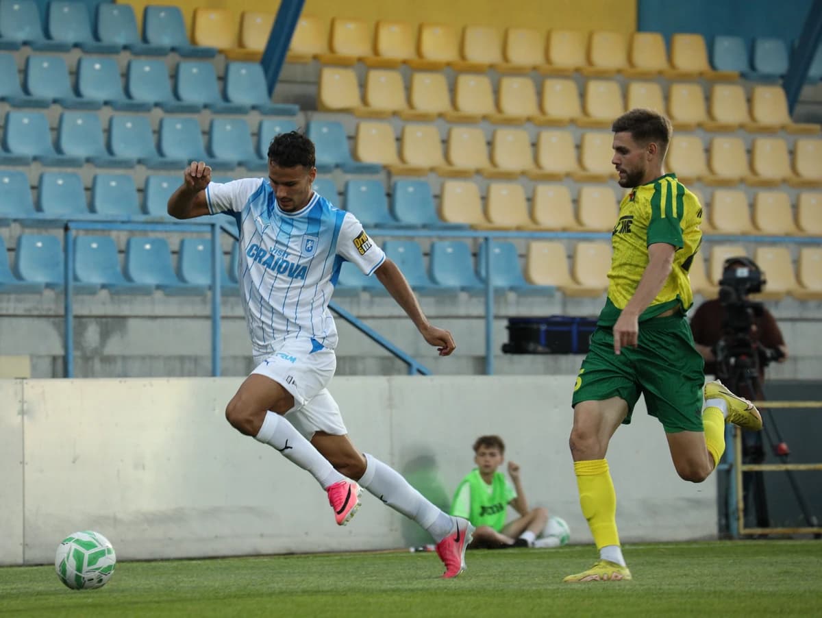 S-a terminat! Convins, după ML Vitebsk - Universitatea Craiova, în preliminariile Champions League: