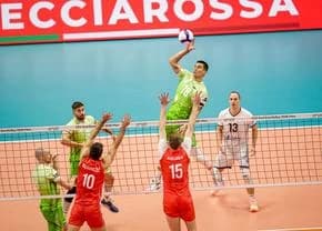 S-au încheiat „optimile” Europeanului de volei! Naționala antrenată de românul Giani Crețu, zdrobită