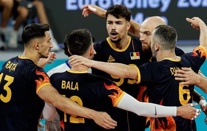 S-au stabilit semifinalele Europeanului de volei. Pe ce loc a terminat România