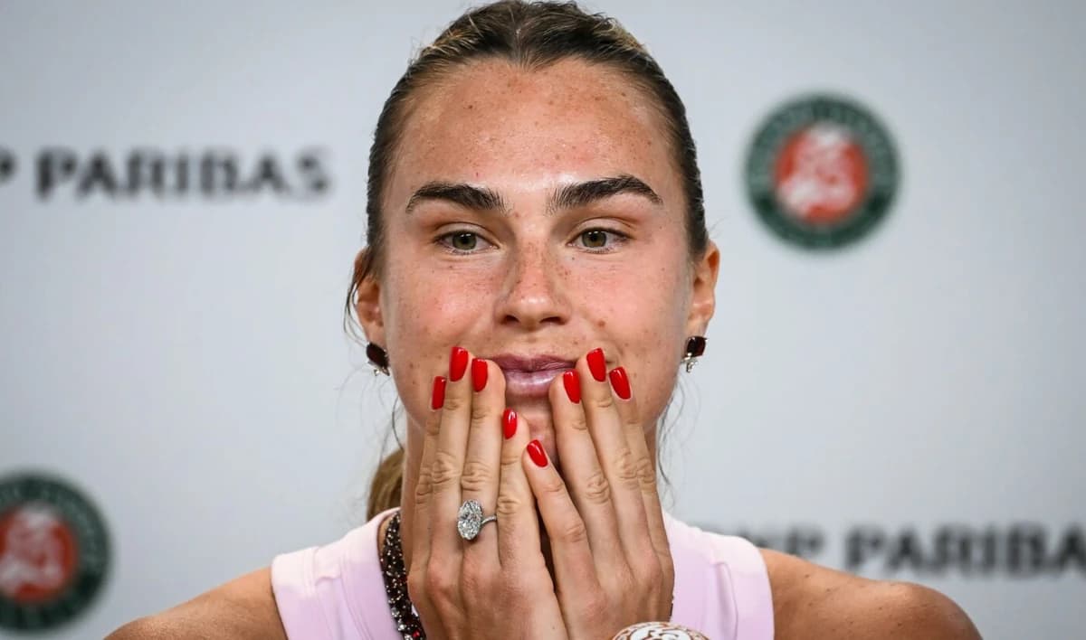 Sabalenka a protestat la Roland Garros. Ce a făcut la conferința de presă