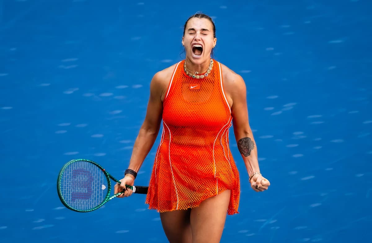 Sabalenka escapes Noskova from a break down in decider at US Open