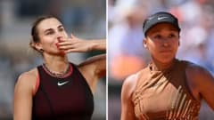 Sabalenka v Osaka first French Open women's night match since 2023