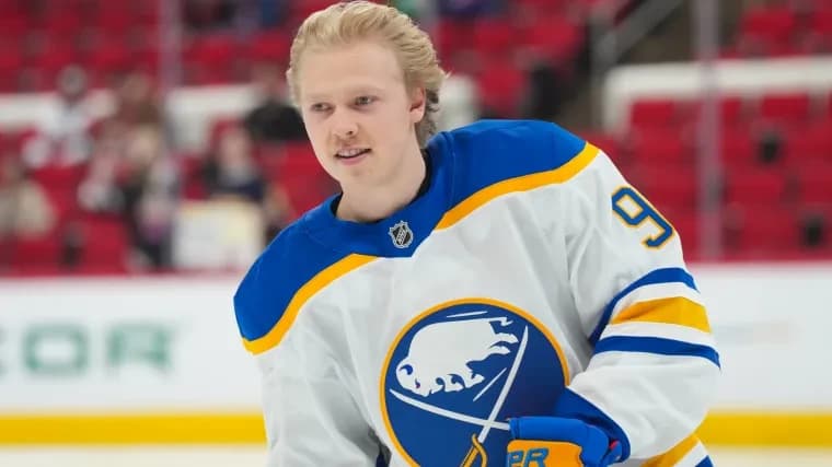 Sabres' Konsta Helenius scores filthy goal to stun Canada at IIHF World Championships
