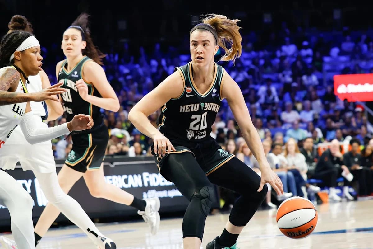 Sabrina Ionescu puts on unreal scoring barrage, leads Liberty to win