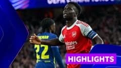 Saka the hero as Arsenal reach first Champions League final in 20 years