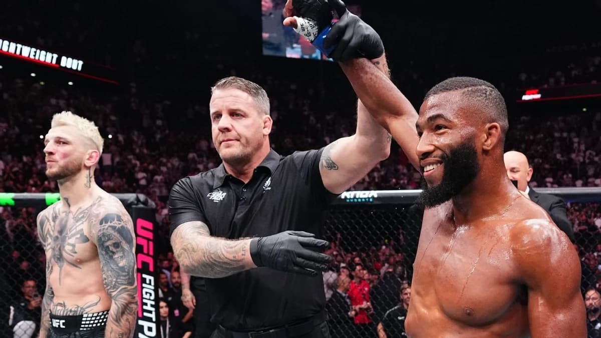 Salahdine Parnasse knocks out Dan Hooker in UFC debut