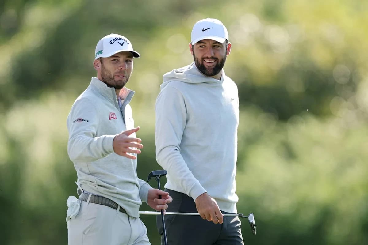 Sam Burns makes comment on Scottie Scheffler after equalling the scoring record at The Open
