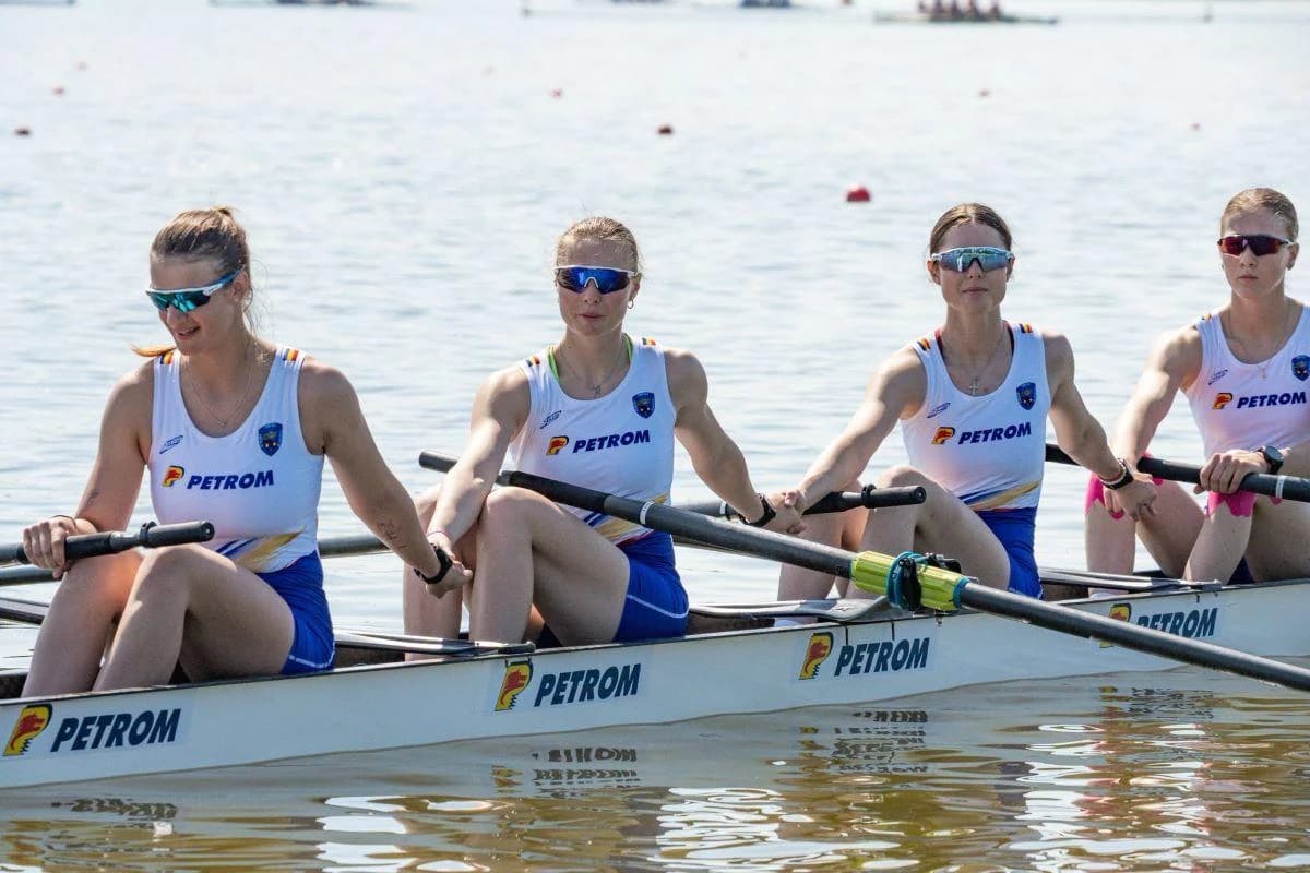 Șapte medalii, dintre care două de aur, pentru canotorii români la Campionatele Europene de juniori