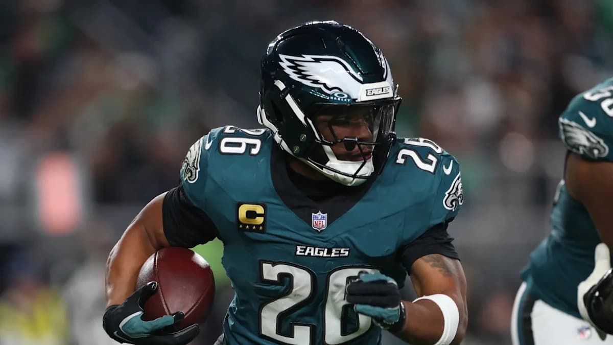 Saquon Barkley is questionable to return with back injury