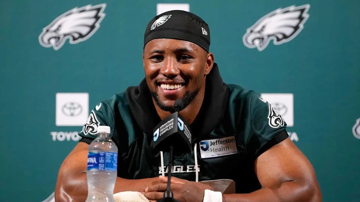 Saquon Barkley reached out to Todd Gurley as Eagles RB seeks bounce-back season in new system
