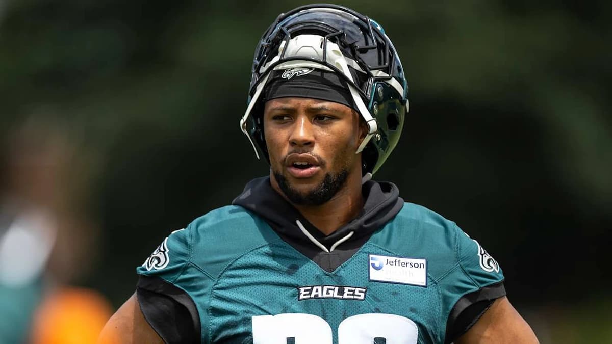 Saquon Barkley's biggest critic is himself