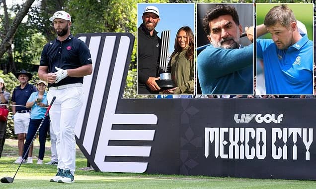 Saudi Arabia confirm they are ABANDONING LIV Golf because of 'the current macro dynamics' of Middle