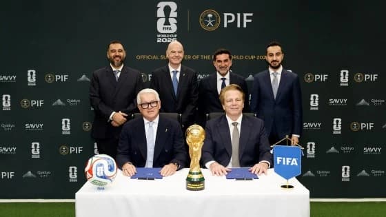 Saudi PIF signs deal to sponsor 2026 World Cup