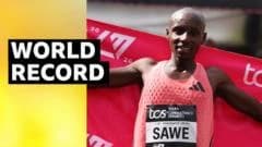 Sawe runs sub-two-hour marathon in London