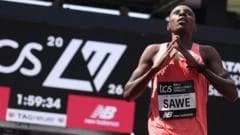 Sawe smashes two-hour mark to 'move goalposts for marathon running'