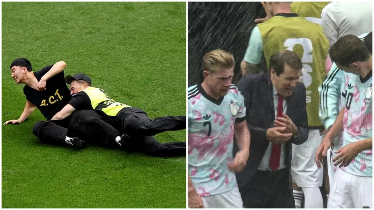 Scene incredibile în timpul meciului Belgia – Senegal la CM 2026! Trei suporteri au intrat pe gazon,