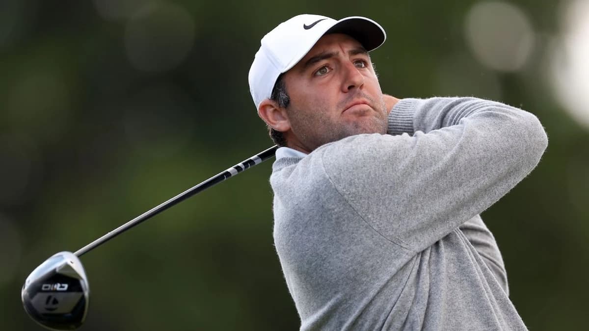 Scheffler among largest throng atop PGA since '69