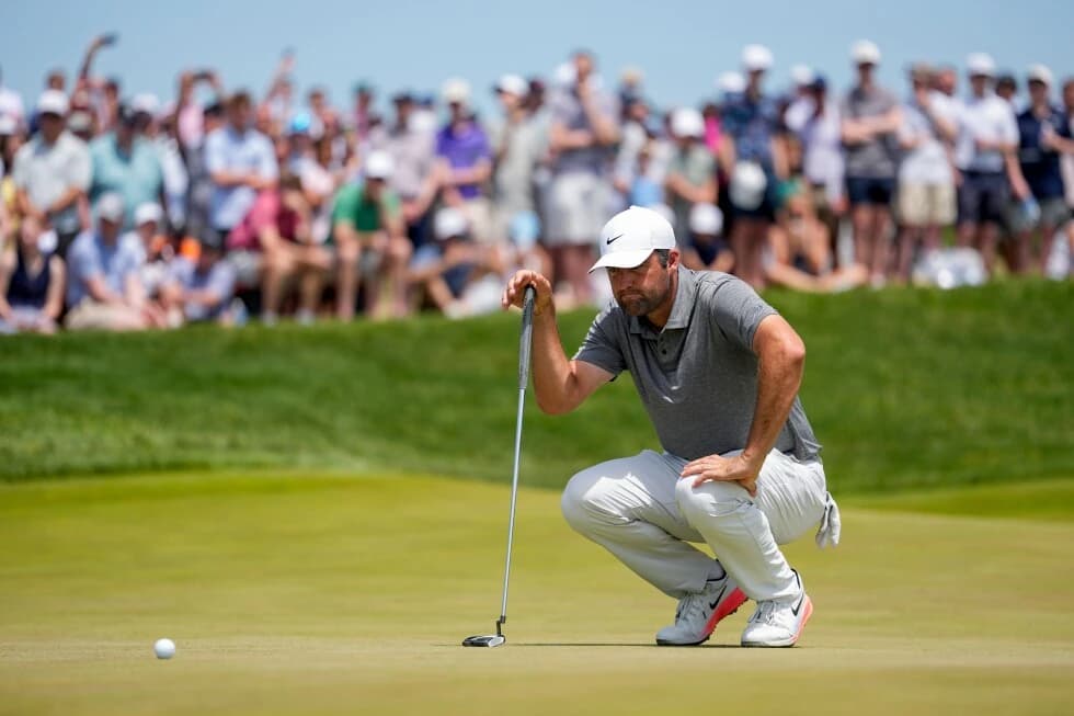 Scheffler can’t conjure final-round magic in PGA Championship title defense