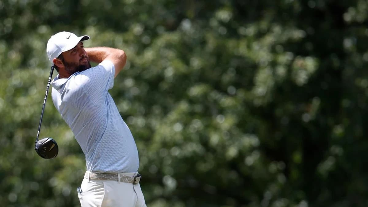 Scheffler fires a 68, builds two-shot St. Jude lead