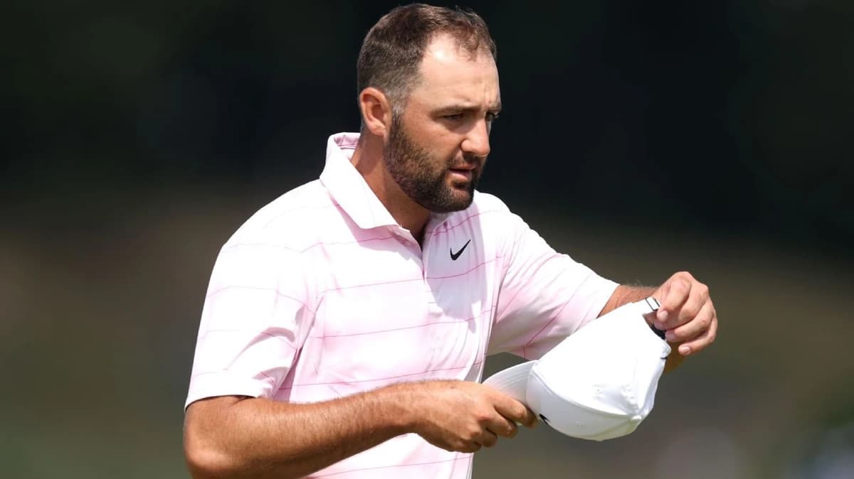 Scheffler headed for first missed cut in 4 years