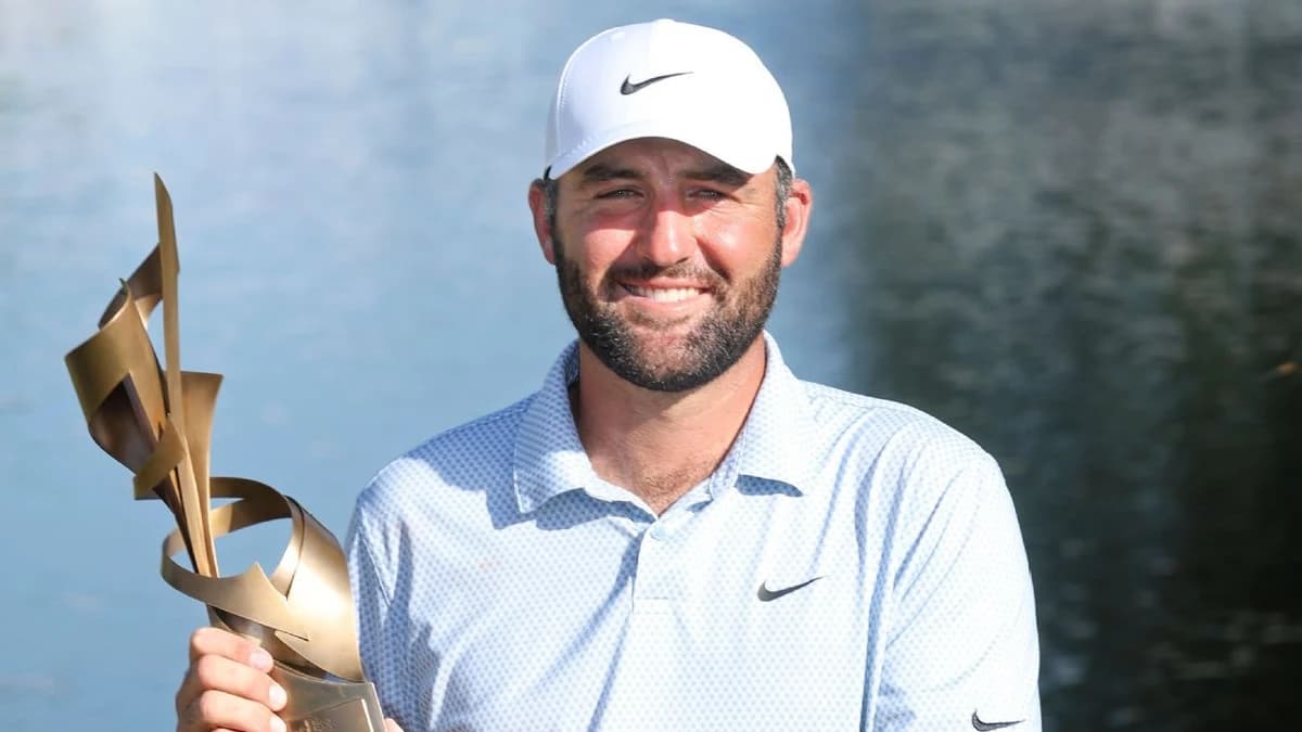 Scheffler opens playoffs with dominant 8-shot win