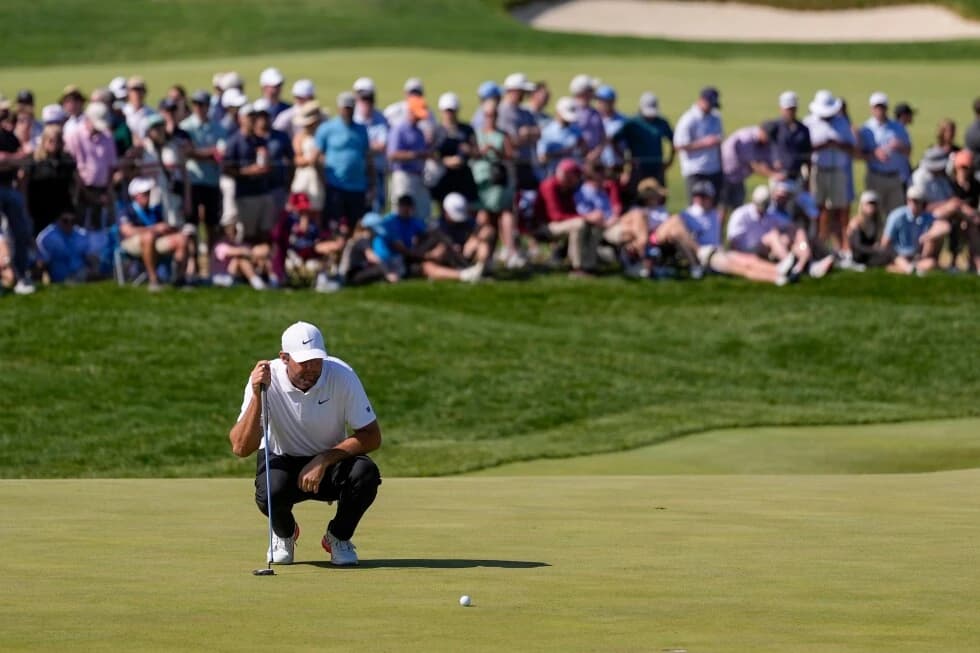 Scheffler’s putter goes cold, forcing big comeback for shot at 2nd straight PGA Championship