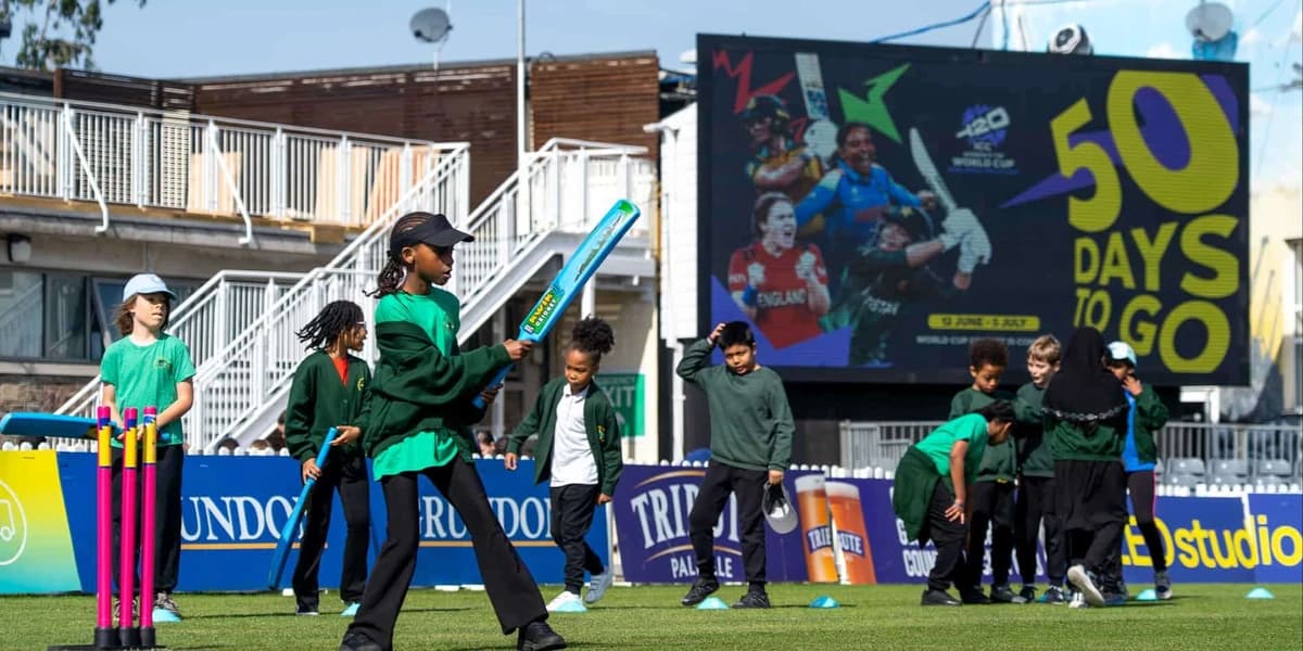 Schools’ Day Marks 50-Day Countdown to Women’s T20 World Cup