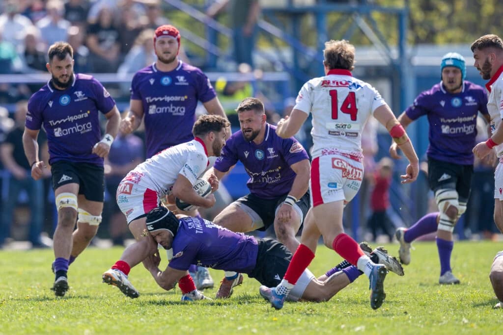 SCM Timișoara învinge Dinamo București, cu un drop-goal pe final, în derby-ul etapei 11 din Liga de
