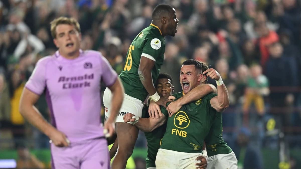 Scotland fall short as South Africa hold on for wi...
