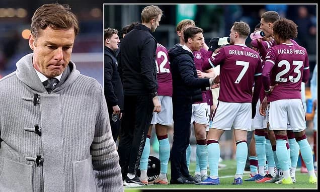 Scott Parker is axed by relegated Burnley - four games before the end of the season... and TWO Premi