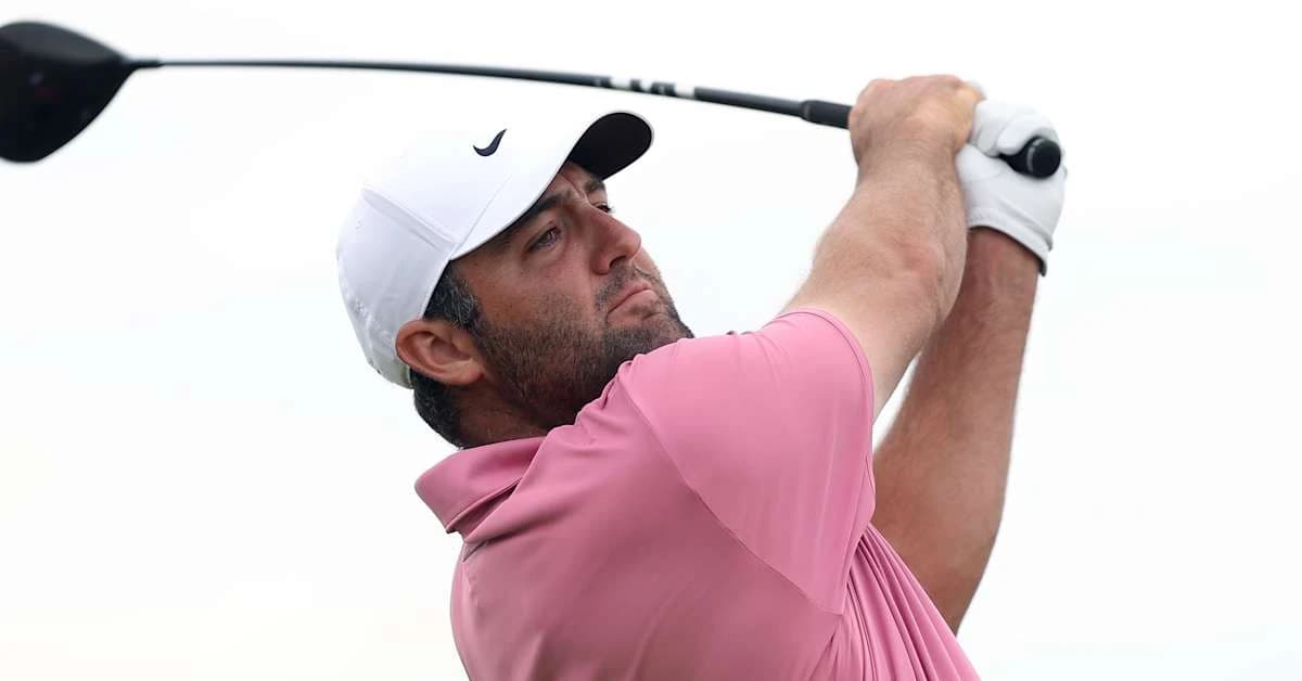 Scottie Scheffler battles to 2-over at Shinnecock, trails in pursuit of career Grand Slam