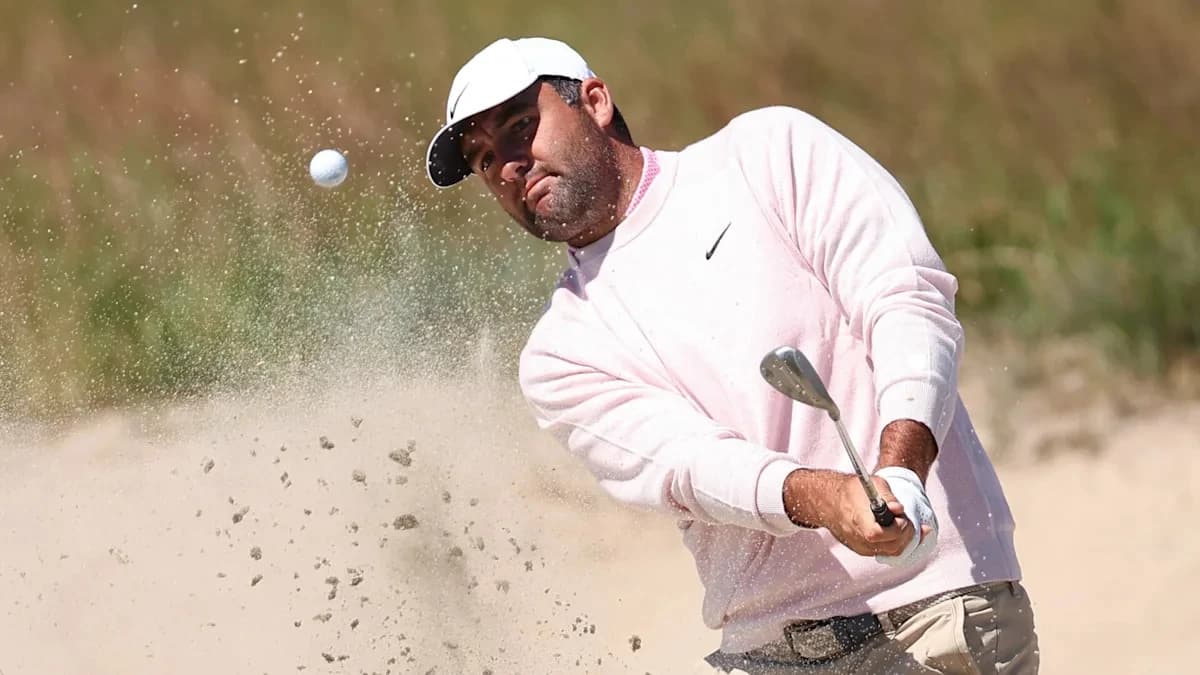 Scottie Scheffler bids at U.S. Open for a Grand Slam, having already 'overachieved'