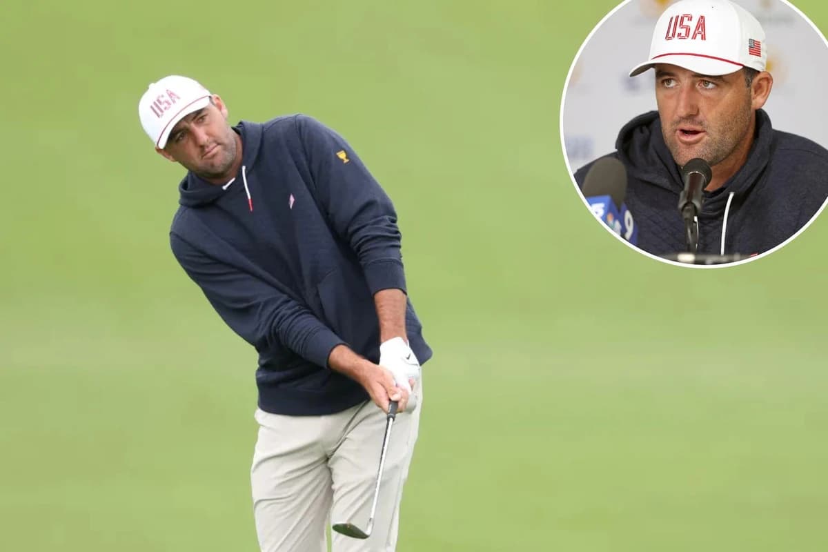 Scottie Scheffler calls out ‘very much untrue’ narrative surrounding Americans at team golf events