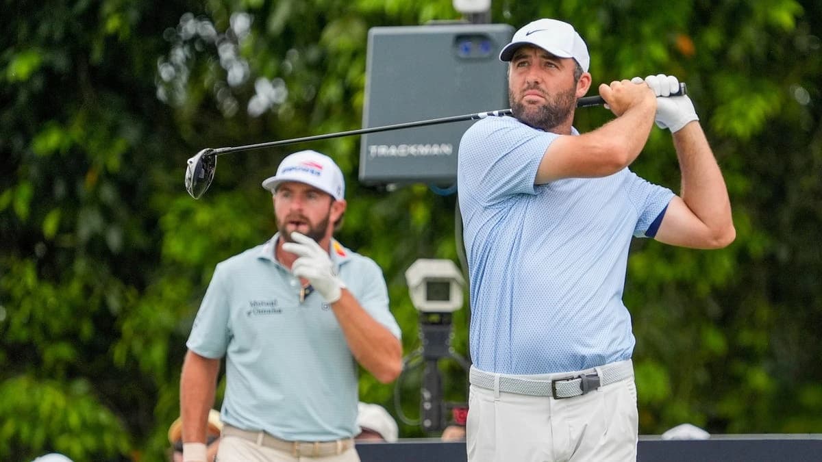 Scottie Scheffler, Cameron Young in dead heat on PGA Tour season money list