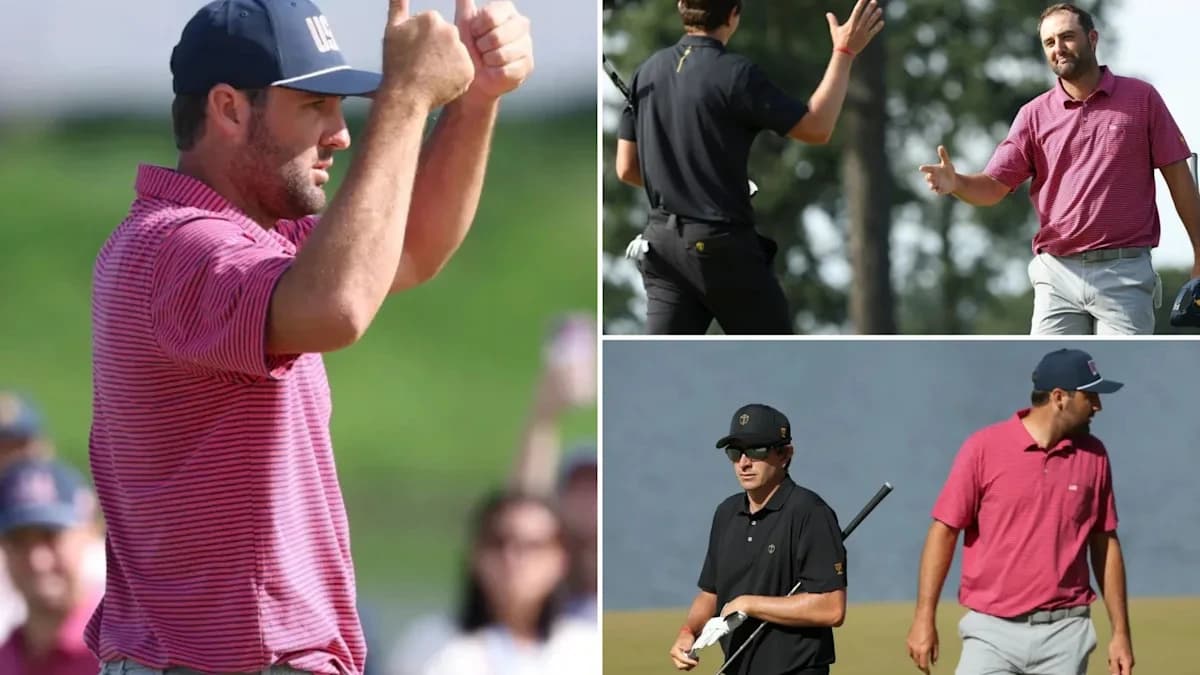 Scottie Scheffler confronts Nico Echavarria heckler at Presidents Cup — then delivers stunning act o