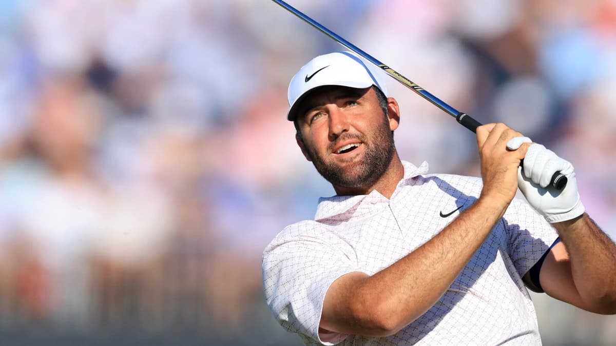 Scottie Scheffler earns spot in final pairing at U.S. Open with massive Sunday looming