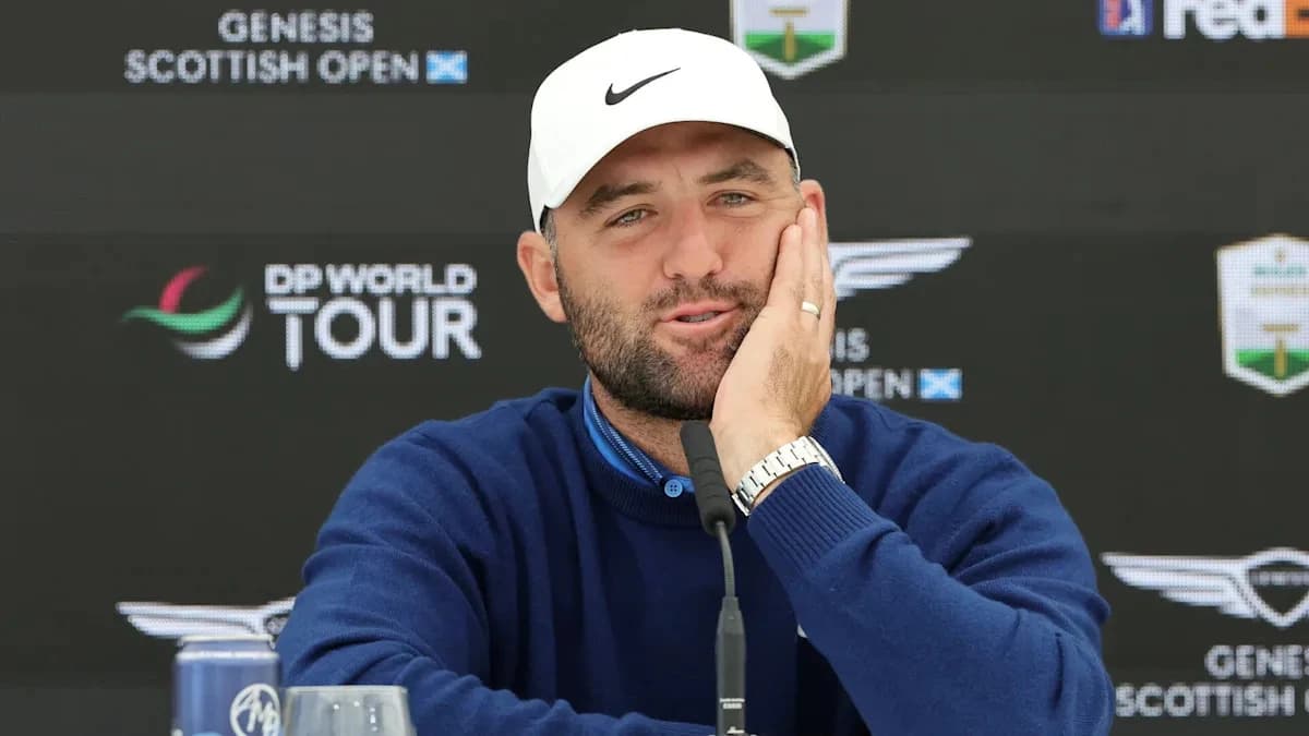 Scottie Scheffler hasn't reflected much since Open win, but he has enjoyed Claret Jug