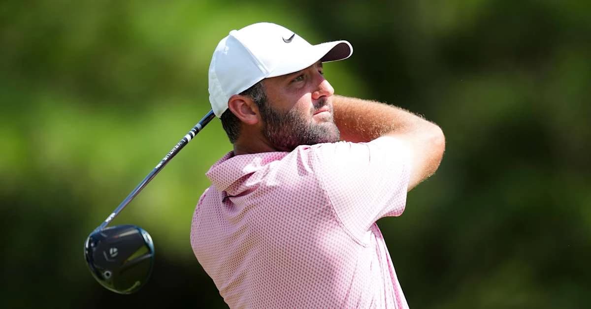 Scottie Scheffler reminds everyone why he's world No. 1, ties course record at TPC Southwind