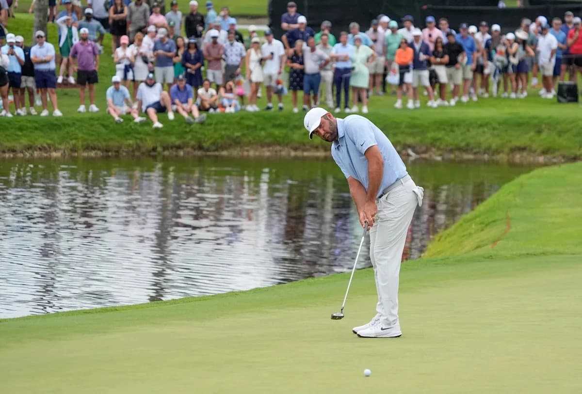 Scottie Scheffler rides another runner-up to PGA Tour FedEx Cup points lead