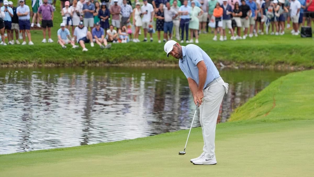 Scottie Scheffler rides another runner-up to PGA Tour FedEx Cup points lead