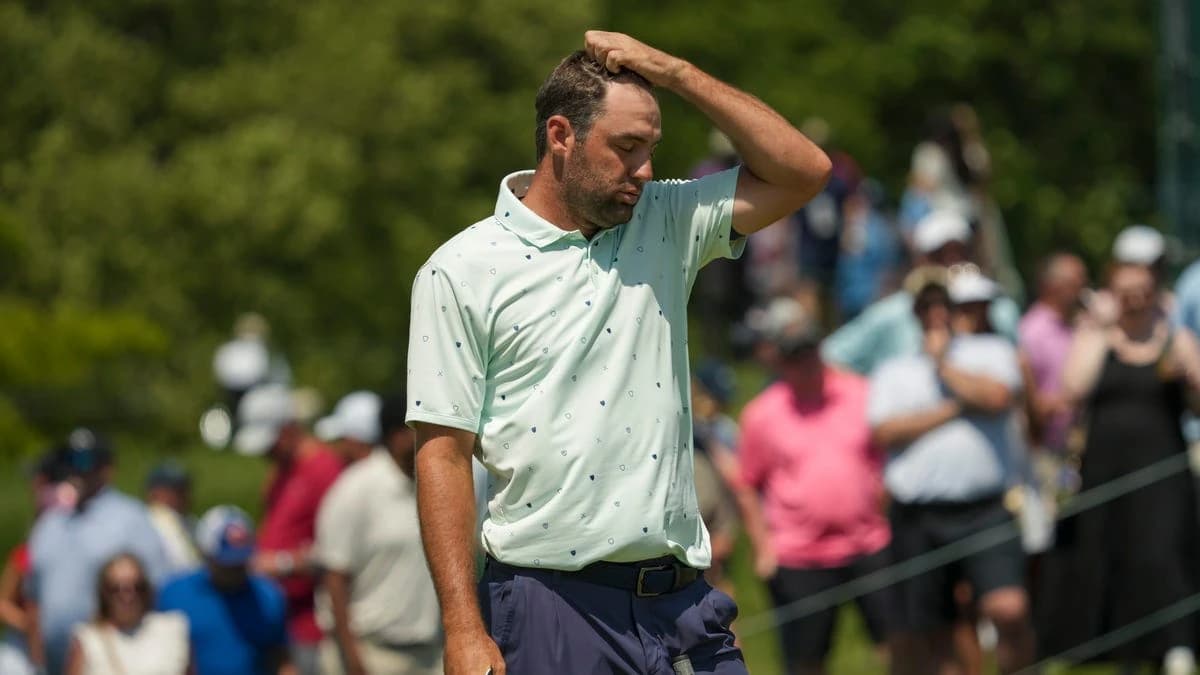 Scottie Scheffler rights ship, avoids sinking feeling at the Memorial