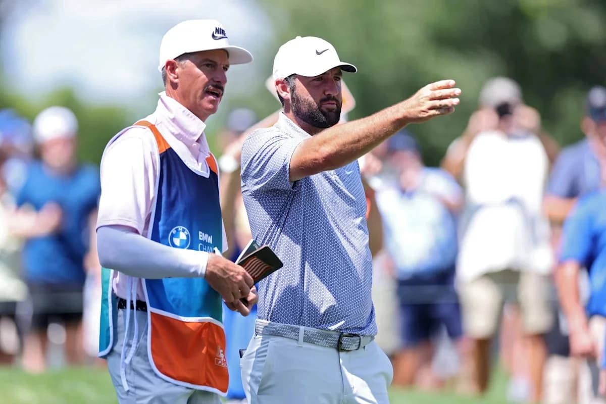 Scottie Scheffler sets season-worst record during disappointing first round at the BMW Championship