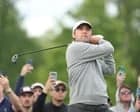 Scottie Scheffler shares seven-way lead on congested US PGA leaderboard