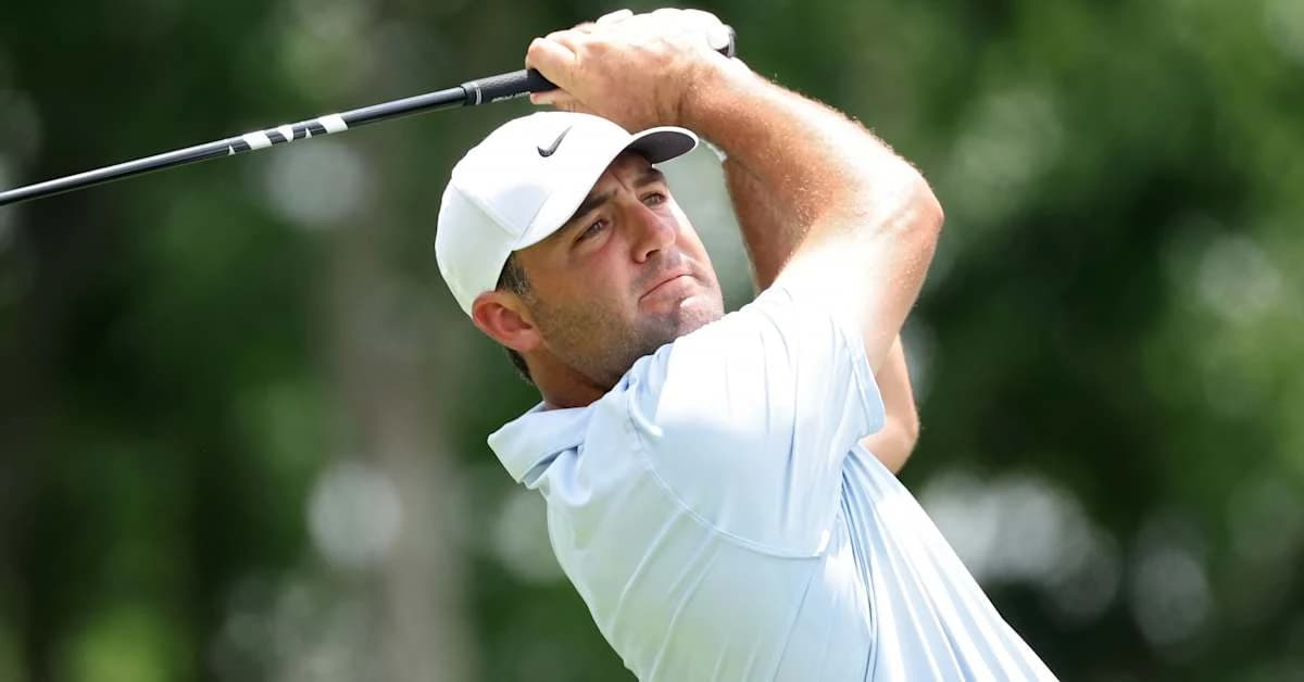 Scottie Scheffler stays within pace of Si Woo Kim with 63 at THE CJ CUP Byron Nelson