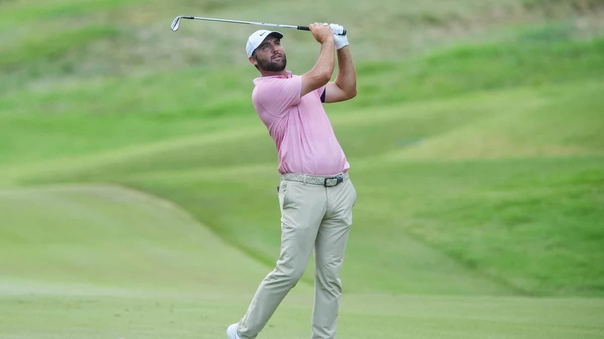 Scottie Scheffler ties course record in Memphis with second-round 61