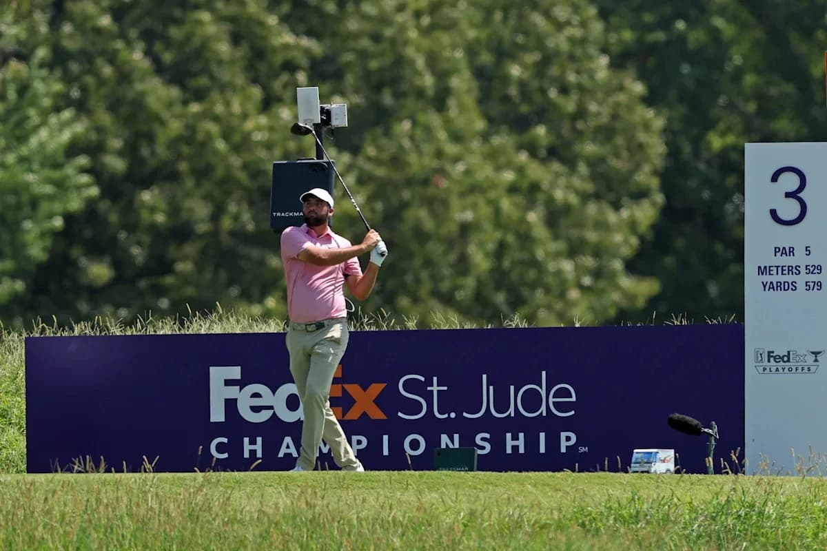 Scottie Scheffler ties FedEx St. Jude Championship course record at TPC Southwind