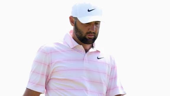 Scottie Scheffler to miss first cut in 78 events at Scottish Open