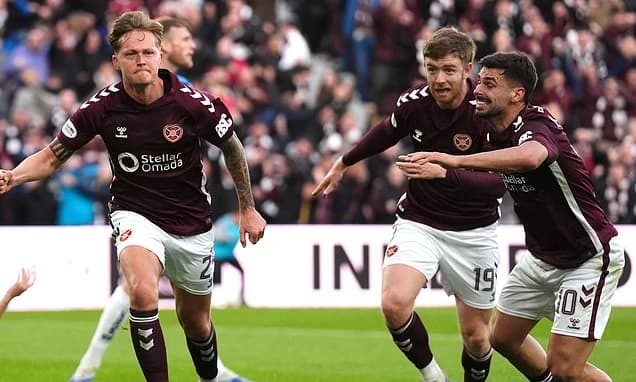 Scottish Premiership title race goes to the FINAL day! Hearts and Celtic on collision course with ri