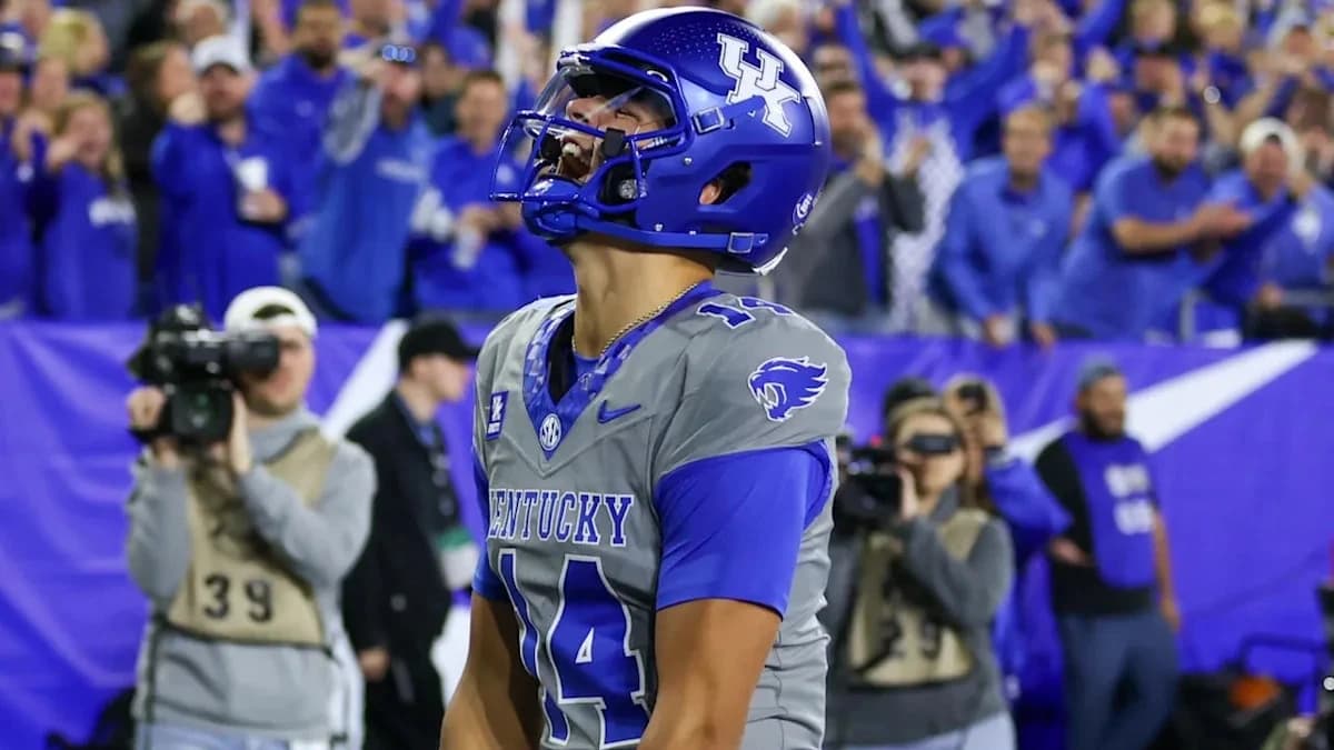 Scout team success earned Brennan Ward a key touchdown in Kentucky’s win vs. Vanderbilt