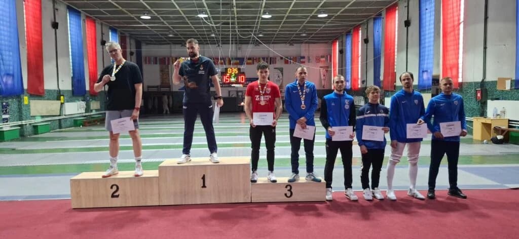 Scrimă. Adrian Dabija își adjudecă titlul național la spadă